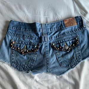 True Religion Jean Shorts
